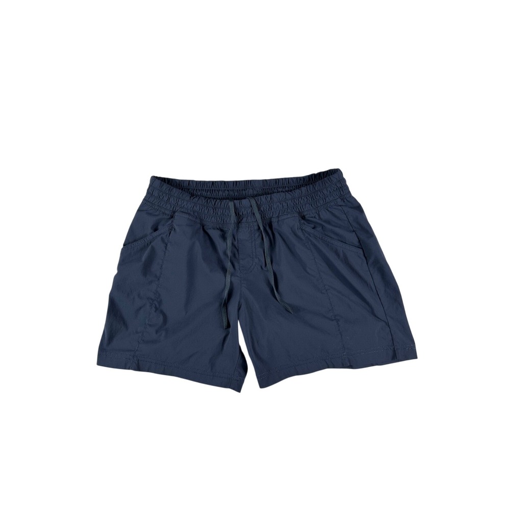 The North Face Shorts Women 4 Navy Blue FlashDry Hiking Athletic Outdoor Utility
